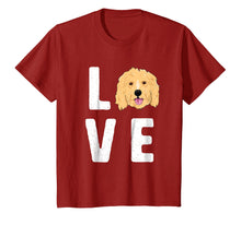 Load image into Gallery viewer, Love Goldendoodles T-Shirt Women KIds Dog Puppy Doodle
