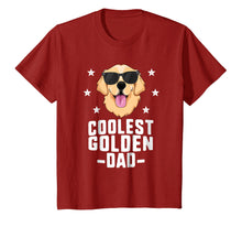 Load image into Gallery viewer, Coolest Golden Dad T-Shirt for Men Retriever New Dog Owner
