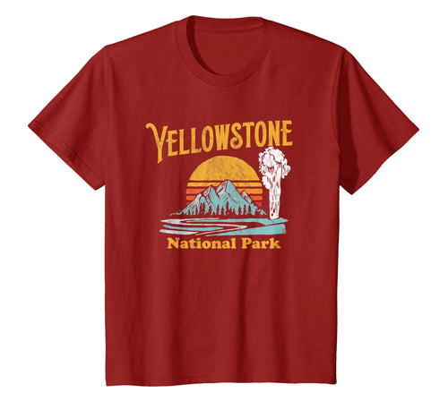Vintage Yellowstone National Park Retro T-Shirt
