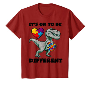 Autism Awareness Shirts Dinosaur Puzzle T Shirt