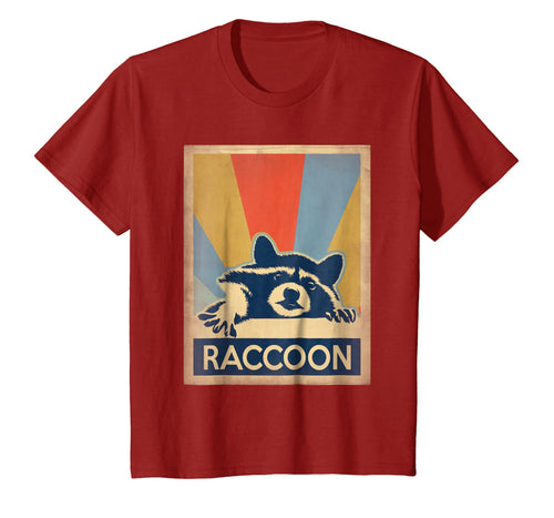 Vintage style raccoon shirt