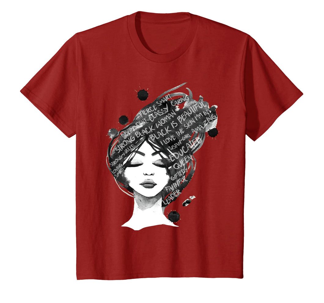 Black History Month Celebration Black Is Beautiful T-Shirt