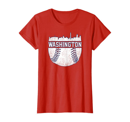 Washington DC Baseball | Vintage Distressed National Gift T-Shirt