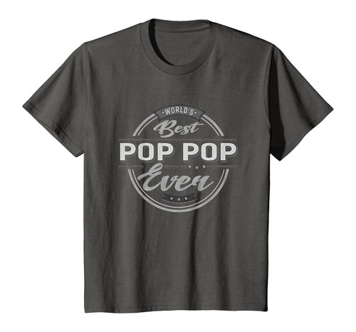 Vintage World's Best Pop Pop Grandpa Gifts T-shirt For Men