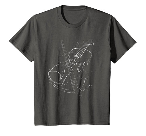 vintage violin t-shirt for music lovers