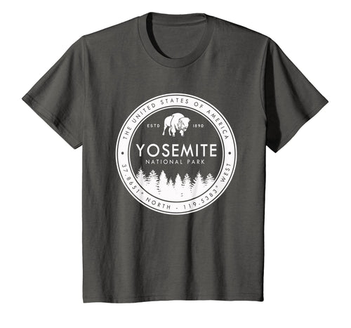 Yosemite National Park T Shirt Vintage California Emblem