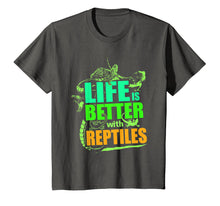 Load image into Gallery viewer, Life Is Better With Reptiles TShirt Leopard Gecko Shirt
