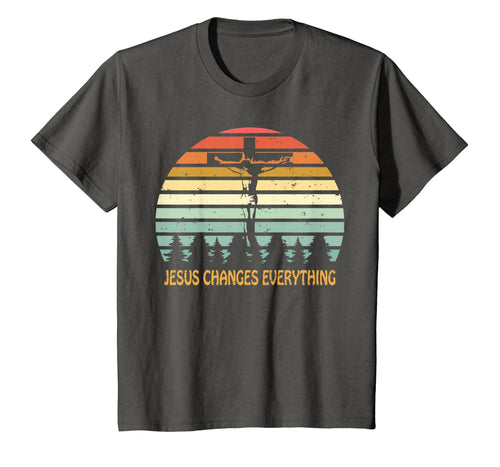 Vintage Jesus Changes Everything T-Shirt Jesus Lovers