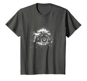 Photographer T-Shirt Camera Photography Retro Journalist Tee