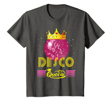 Load image into Gallery viewer, Disco Queen Tshirt - Retro 70s Vintage Disco Ball
