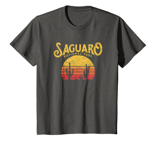 Vintage Saguaro National Park T-Shirt - Retro Cactus & Sun