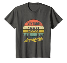 Load image into Gallery viewer, Retro Vintage 2001 TShirt 18th Birthday Gifts 18 Years Old
