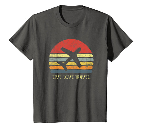 Vintage Travel T-shirt World Traveler Gift Love Traveling