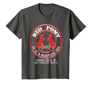 Red Pony It Is a Beautiful Day T-shirt