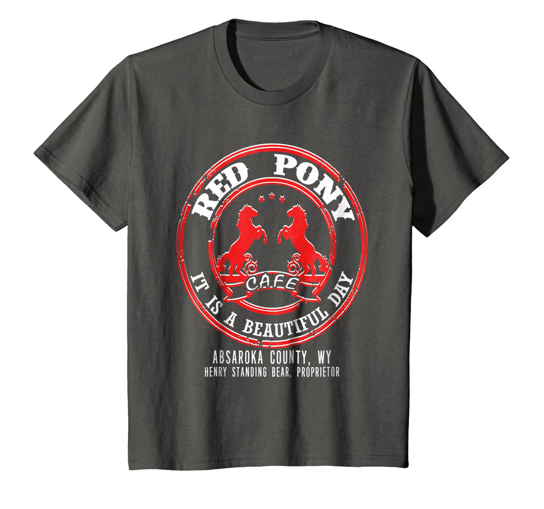 Red Pony It Is a Beautiful Day T-shirt