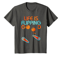 Load image into Gallery viewer, Classic Retro Pinball T-shirt - Life is Flipping Good Gift
