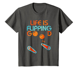 Classic Retro Pinball T-shirt - Life is Flipping Good Gift