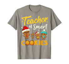 Load image into Gallery viewer, Christmas Teacher Of Smart Cookies Funny Teacher Xmas Gift T-Shirt
