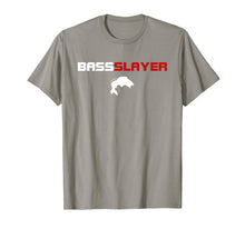 Load image into Gallery viewer, Bass Slayer - Funny Fishing Shirt
