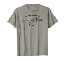 Load image into Gallery viewer, Luckiest Mom Ever Shirt St Patrick&#39;s Day 2019 Gift for Wife
