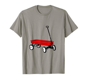 Classic Red Wagon Vintage Retro Children's Toy T-Shirt