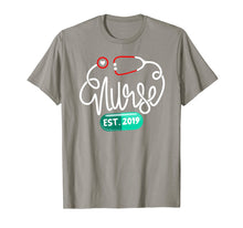 Load image into Gallery viewer, New Nurse Grad Graduate 2019 RN shirt Nurse Est 2019 T-Shirt
