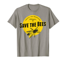 Load image into Gallery viewer, Save the Bees T-Shirt - Save Our Endangered Pollinators Tee
