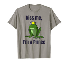 Load image into Gallery viewer, Kiss Me T-Shirt Easy Funny Frog Prince Halloween Costume Tee
