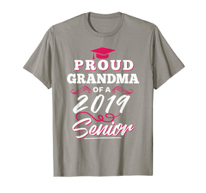 Proud Grandma 2019 Tshirt Graduation Gift