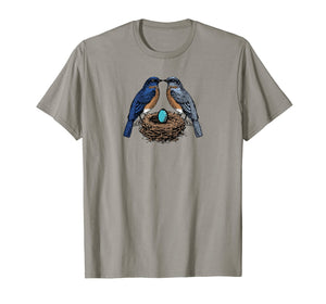 Bluebird shirt | Bluebirds nesting tee gift for new parents
