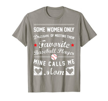Load image into Gallery viewer, Baseball Mom T Shirt Favorite Baseball Player Mother Gift
