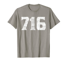 Load image into Gallery viewer, 716 Area Code Buffalo NY Graphic T-Shirt
