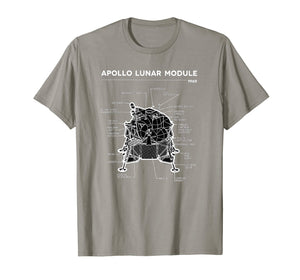 Lunar Module First Moon Landing 1969 T Shirt