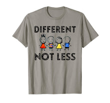 Load image into Gallery viewer, Different Not Less T-Shirt Support Autism Awareness Gifts
