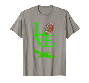 Love Football Flying Bird T Shirt