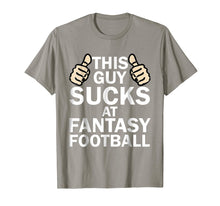 Load image into Gallery viewer, Mens This Guy Sucks At Fantasy Football - Funny T Shirt
