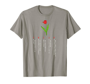 Calvinist Tulip Christian T Shirt with Picture of Tulip