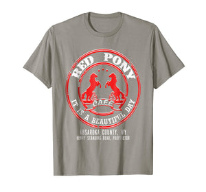 Red Pony It Is a Beautiful Day T-shirt