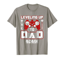 Load image into Gallery viewer, Mens Leveling Up To Dad Again Game T-Shirt
