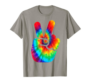 Cool Peace Hand Tie Dye T-Shirt For Boys And Girls