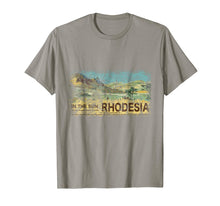 Load image into Gallery viewer, Rhodesia poster, advertisement In the Sun. Rhodesian T-Shirt
