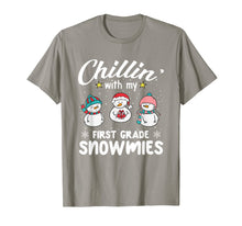Load image into Gallery viewer, Chillin&#39; With My First Grade Snowmies Teacher Xmas Gifts T-Shirt
