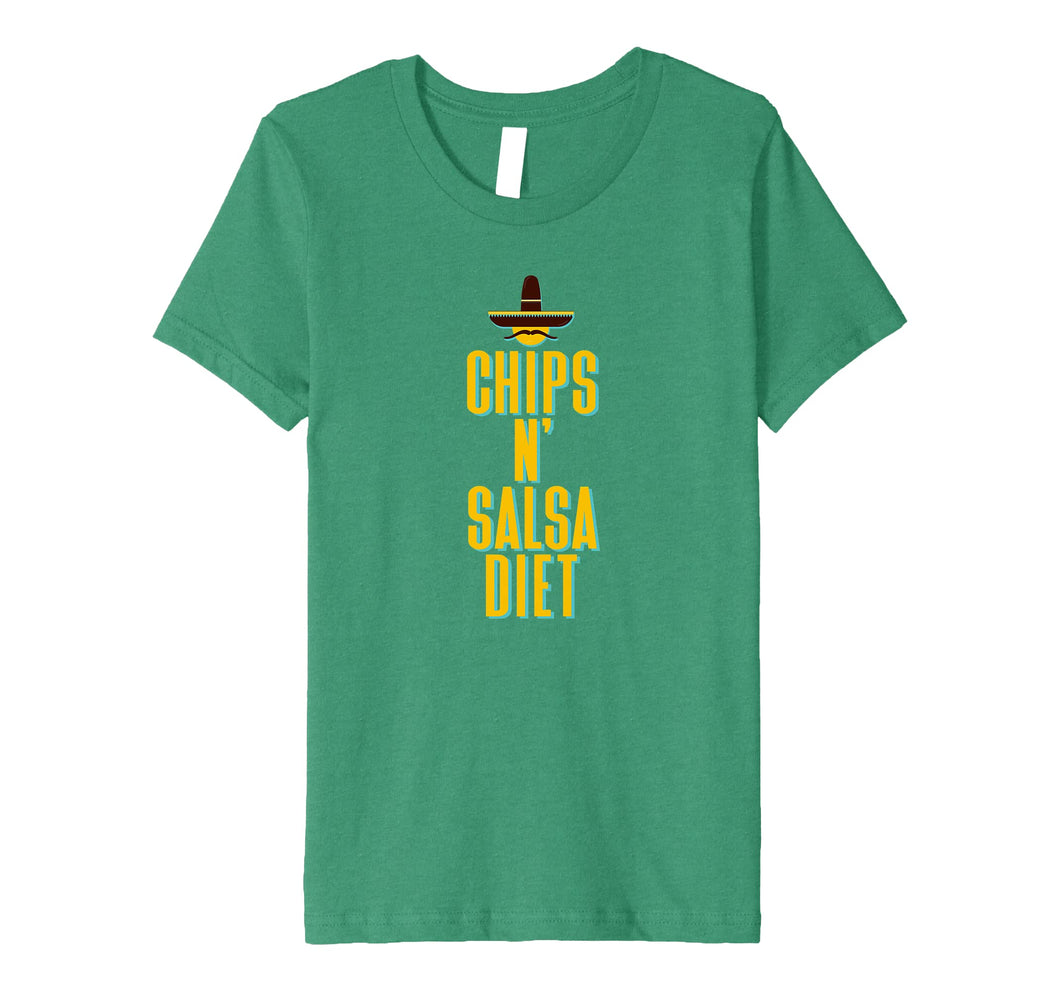 Chips N Salsa Diet Funny Novelty Mexican Food Lovers T-Shirt