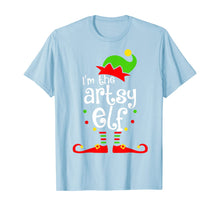 Load image into Gallery viewer, Artsy Elf Christmas Funny Elfin Xmas Graphic Gift T-Shirt
