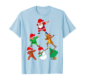 Dabbing Christmas Santa Best Friend Xmas Squad Dab Kids Boys T-Shirt
