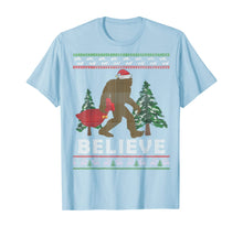 Load image into Gallery viewer, Christmas Sasquatch Santa Bigfoot Believe Yeti Xmas Gift Tee T-Shirt

