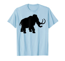 Load image into Gallery viewer, Big Ice-Age Mammoth Elephant Silhouette T-Shirt
