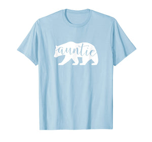 Aunt Auntie Bear Shirt Aunt Family t-shirt Tshirt Tee Shirt