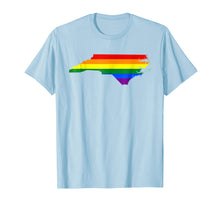 Load image into Gallery viewer, North Carolina Rainbow Flag T-Shirt
