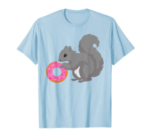 Squirrel T Shirt Donut Doughnut Kids Gift Apparel Costume